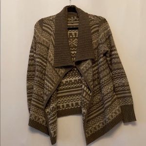 Women’s Caslon waterfall open cardigan